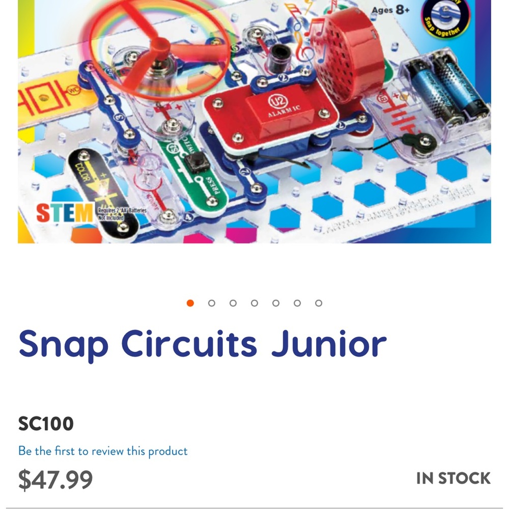 Snap Circuits Jr. Electronics Kit - Multi-Color - Picture 9 of 9